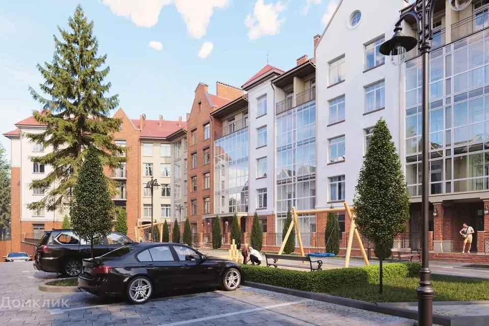 Апартаменты «Imperial Sky» (г. Светлогорск) — панорама корпуса и окружение, застройщик ГК «МПК», фото 4